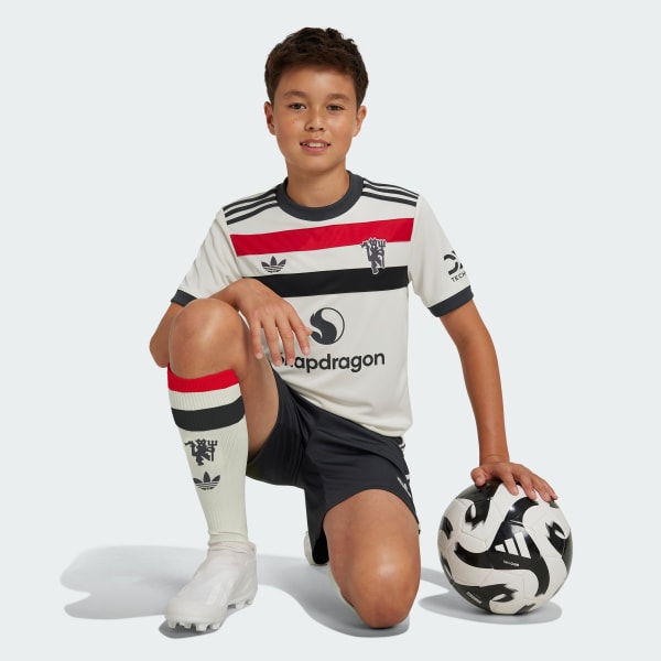 Γκρι Manchester United 24/25 Third Shorts Kids