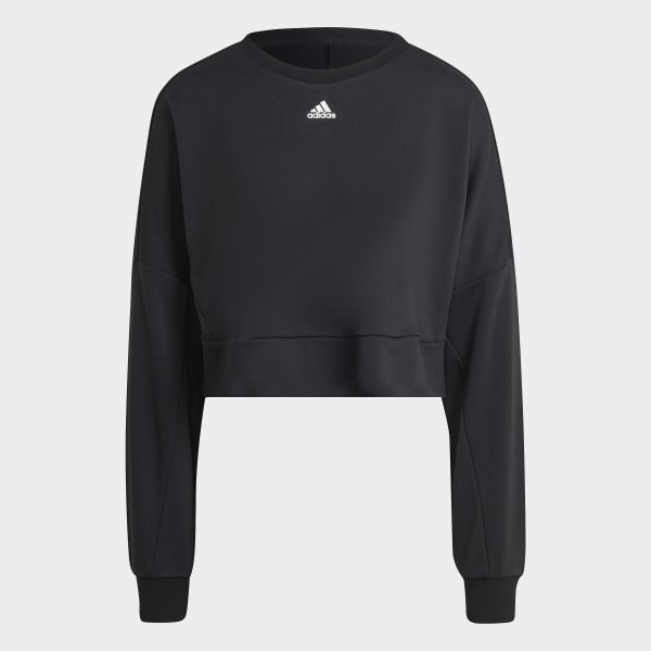 Black AEROREADY Studio Loose Sweatshirt ZL631