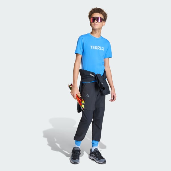 Azul Polo Terrex Multi Logo para Niños