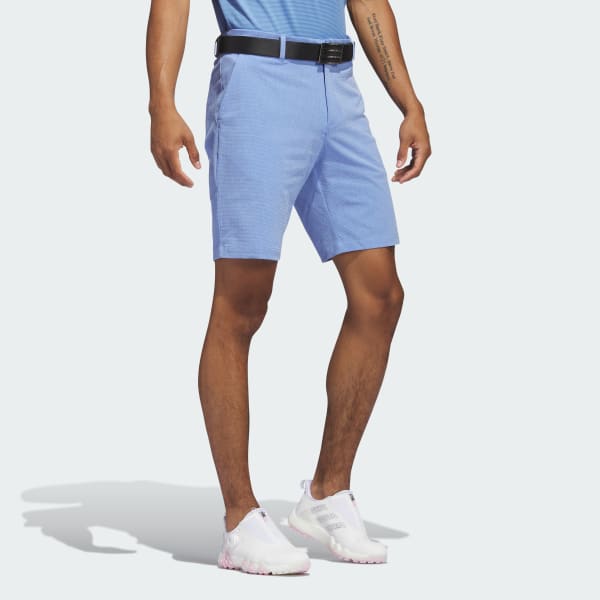 adidas Crosshatch Shorts - Blue | Men's Golf | adidas US