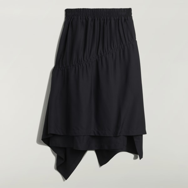 adidas Y-3 Rayon Twill Skirt - Black | Free Shipping with adidas Y-3 Rayon Twill Skirt - Black | Free Shipping with