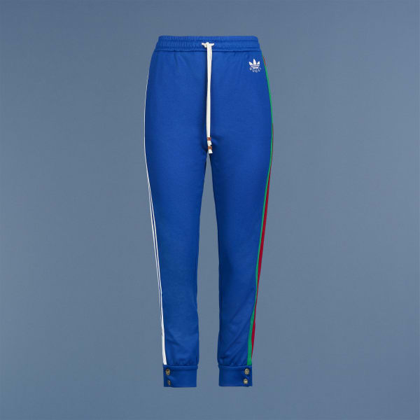 modrá Kalhoty adidas x Gucci Jogging BX465