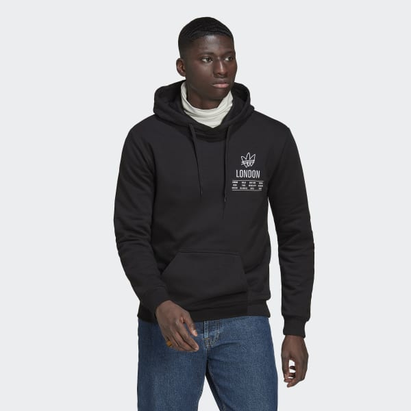Svart London Premium City Hoodie EVJ31