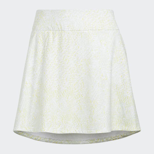 White Printed Frill Golf Skirt SV016