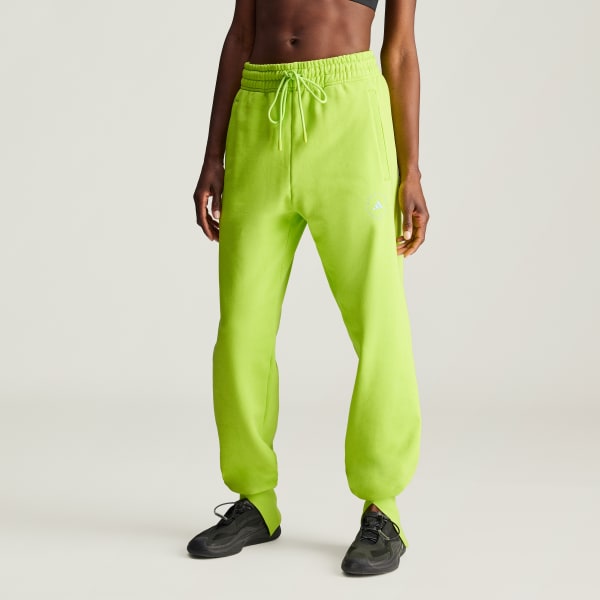 adidas by Stella McCartney Splitcuff Sweat Joggers Green adidas UK