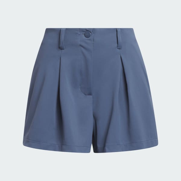 Bleu Short plissé Go-To