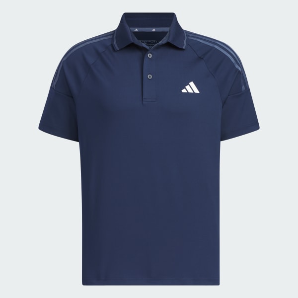 Adidas 3 stripe polo new arrivals