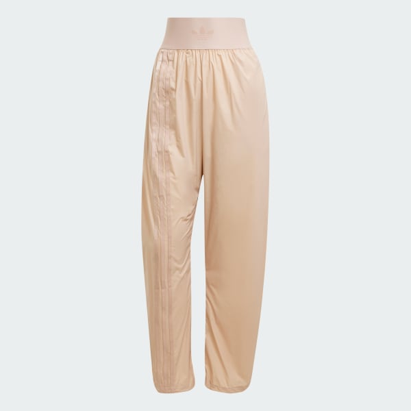 Beige Pantalón Waistband