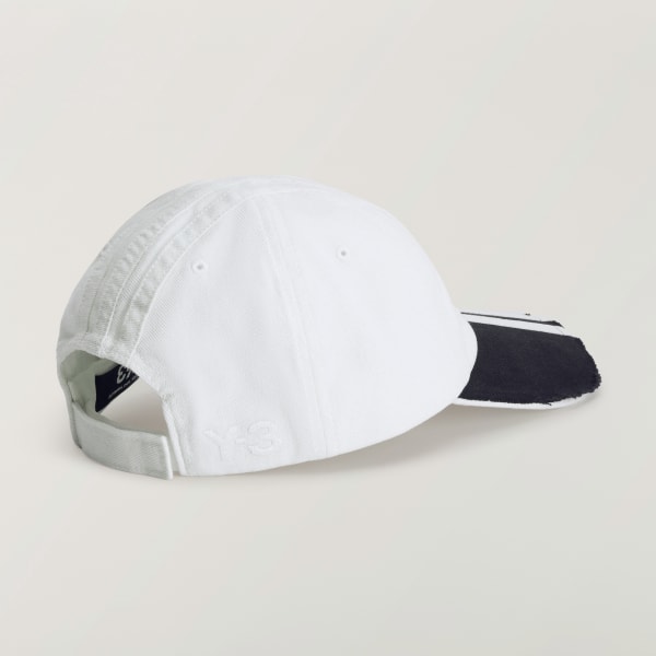 biela ŠILTOVKA Y-3 STRIPES CAP