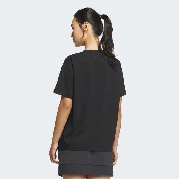 ブラック エッセンシャルズ プラス スモールロゴ 半袖Tシャツ