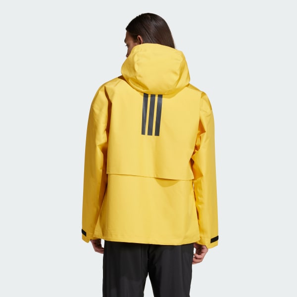 adidas Myshelter Rain.Rdy Jacket Yellow adidas Deutschland