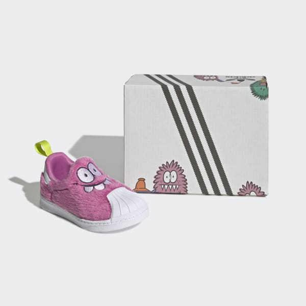 Pink adidas x Kevin Lyons Superstar 360 Shoes