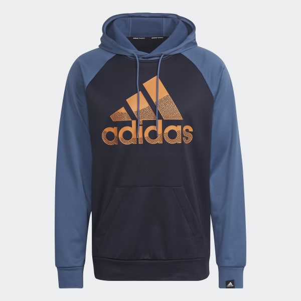 Blu Felpa con cappuccio AEROREADY Game and Go Big Logo