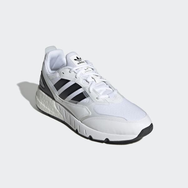 White ZX 1K Boost 2.0 Shoes LWD80