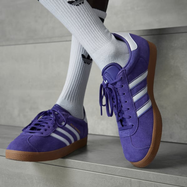 สีม่วง รองเท้า Gazelle Real Madrid Terrace Icons