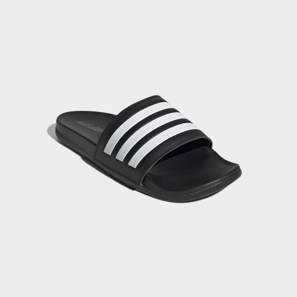 adidas Adilette Comfort Slides - Black, Unisex Swim