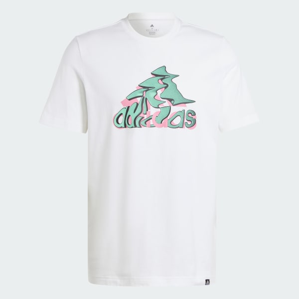 Vit adidas Sportswear Augmented T-Shirt