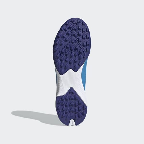 Azul Botines X Speedflow.3 Pasto Sintético