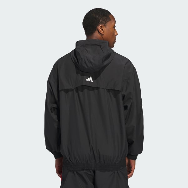 Negro Sudadera Anorak Anthony Edwards