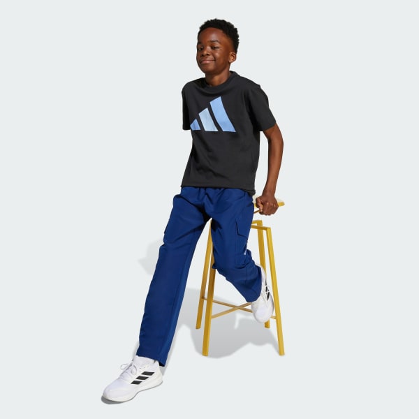 Schwarz Essentials Kids T-Shirt