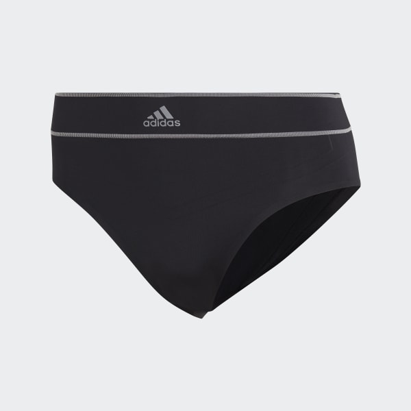 Preto Boxers Curtos sem Costuras Active