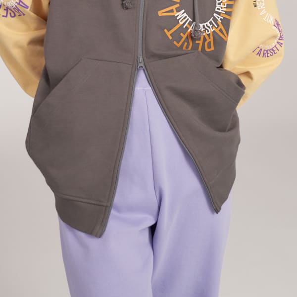 Sort adidas by Stella McCartney Sleeveless kønsneutral hoodie BWC69