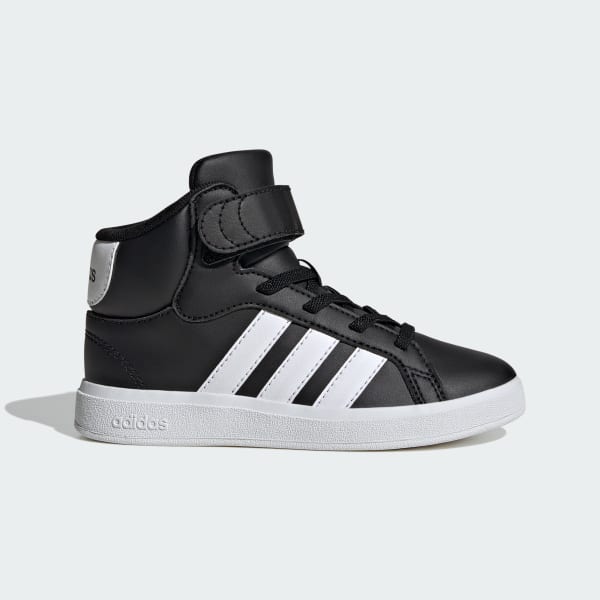 Tênis Grand Court Mid Infantil Preto adidas adidas Brasil