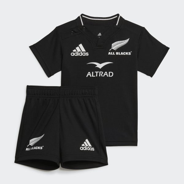 Schwarz All Blacks Rugby Mini-Heimausrüstung