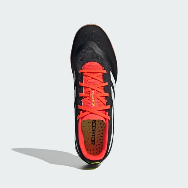 Negro Calzado de Fútbol Predator League Cancha Cubierta