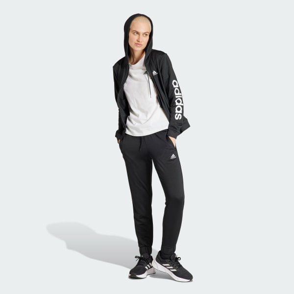 Chándal Mujer Adidas Linear FT Tracksuit Negro