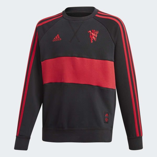 adidas black and red sweatshirt