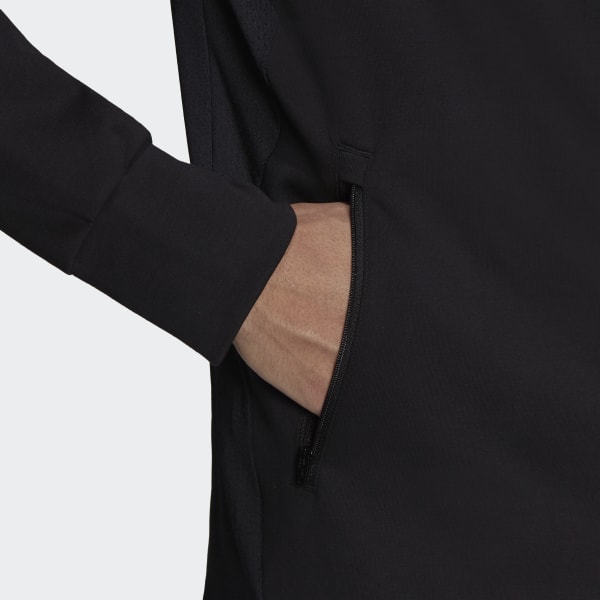 Czerń AEROREADY Designed to Move Sport Motion Logo Hoodie