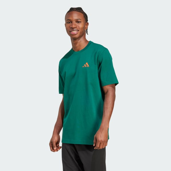 Green Doodle Hunt Hike Graphic Tee