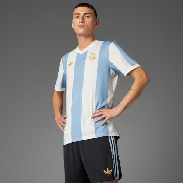 Azul Camisa Argentina Anniversary