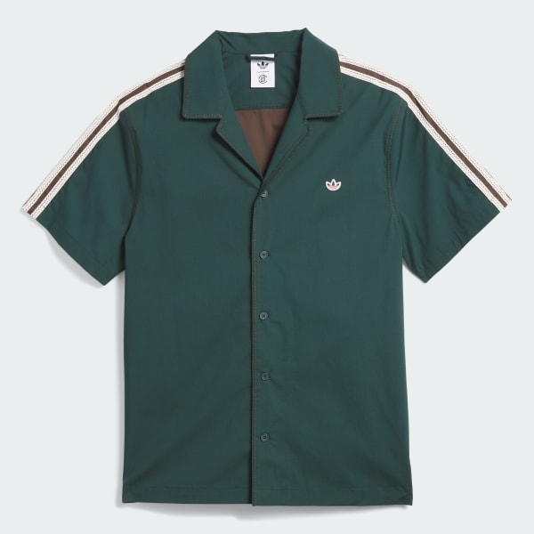★adidas[アディダス] CLOT ボウリングシャツ★ アディダス CLOT ボウリングシャツ by Edison Chen - ブラウン