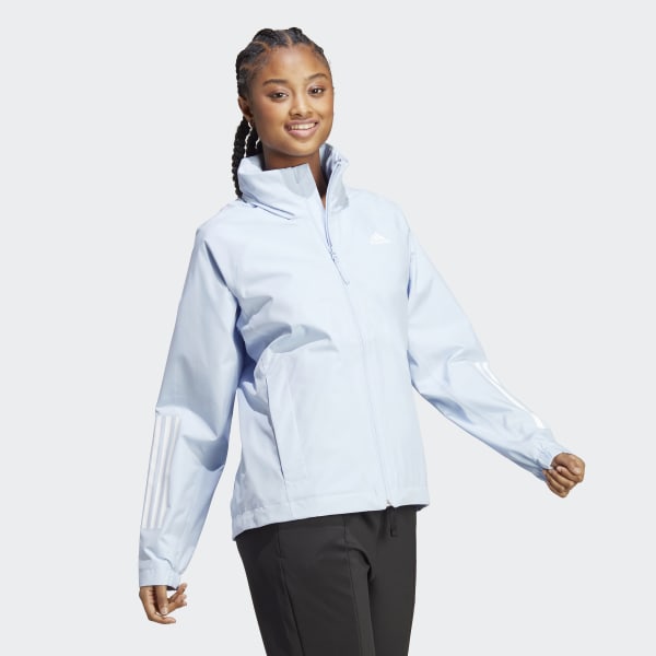 Blau BSC 3-Streifen RAIN.RDY Regenjacke