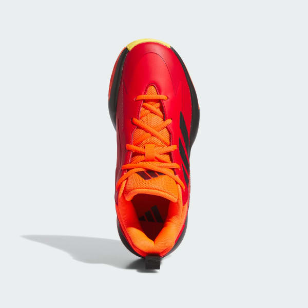 Youth red basketball shoes on sale