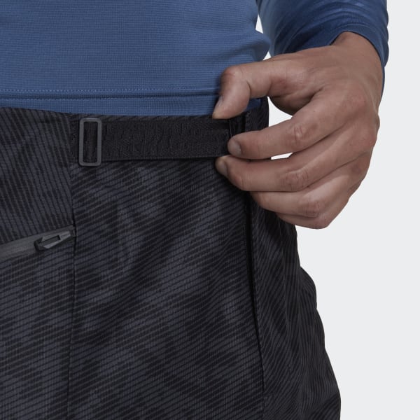 Zwart Terrex Techrock RAIN.RDY Broek