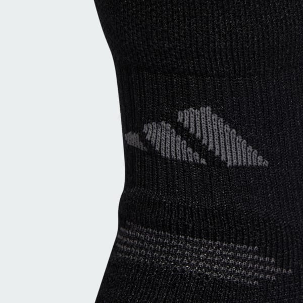 Black Performance Training Quarter Socks