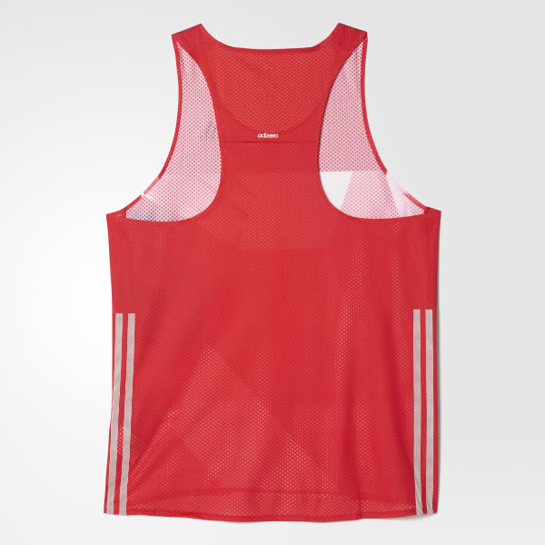Adidas Playera Sin Mangas Para Correr Adizero Blanco Adidas Mexico