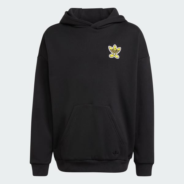 adidas Originals x Smiley World Hoodie Kids Black Free Shipping with adiClub adidas US