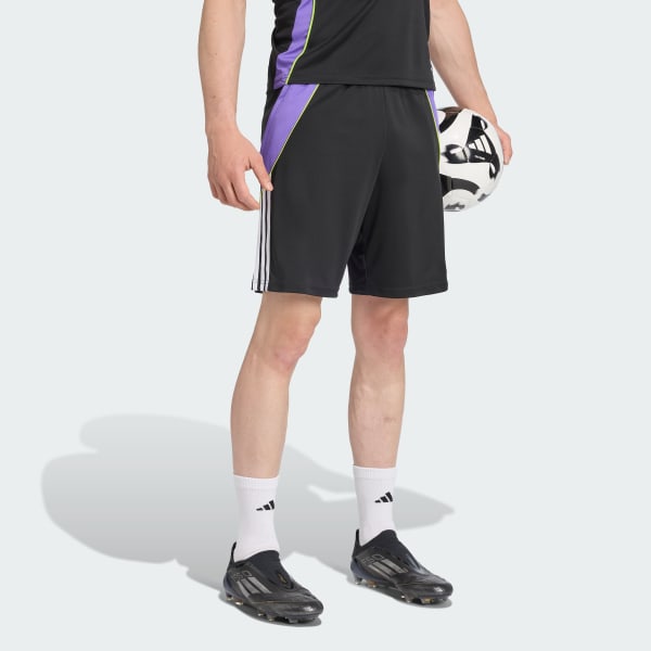 Negro Pantalón corto training Tiro 24