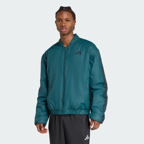 Verde Camperas Bómber Aislantes Essentials CLIMAWARM 3 Tiras