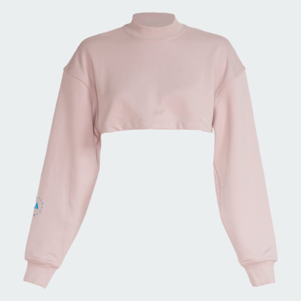 High cropped sweatshirt clearance