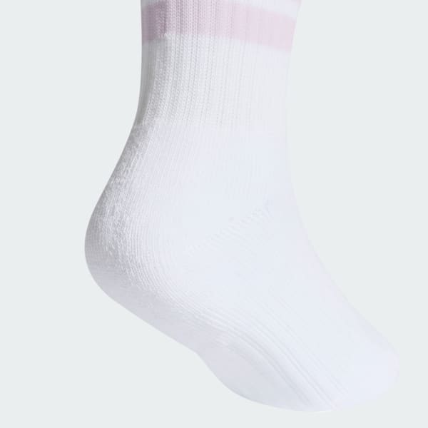 paars 3STRIPES CUSHIONED SPORTSWEAR SOKKEN 3 PAIR PACK