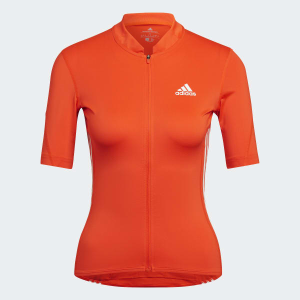 oranzová Dres The Short Sleeve Cycling 03190