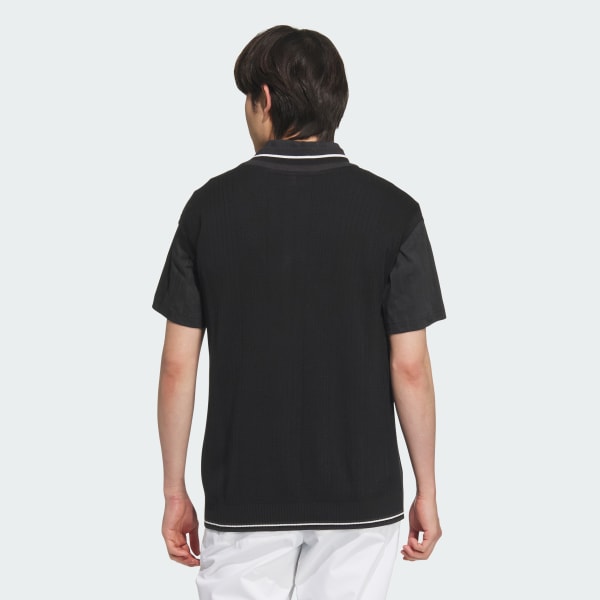 ブラック 【ゴルフ】ビヨンド ザ コース ルーズフィット ニットベスト