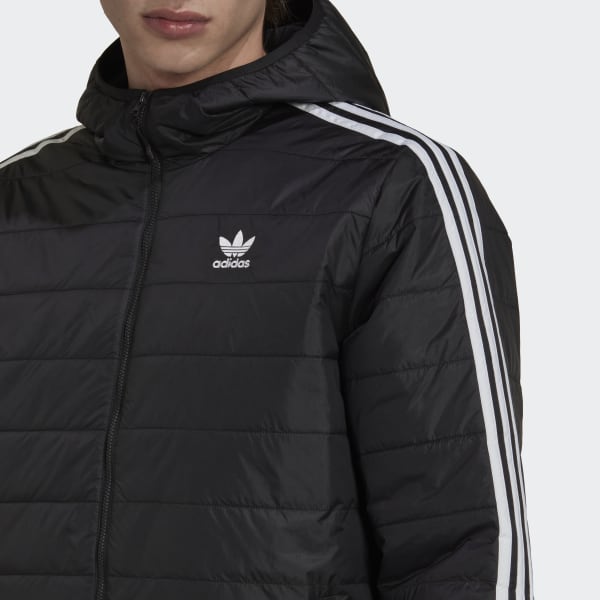 Sort Padded Coat O7453