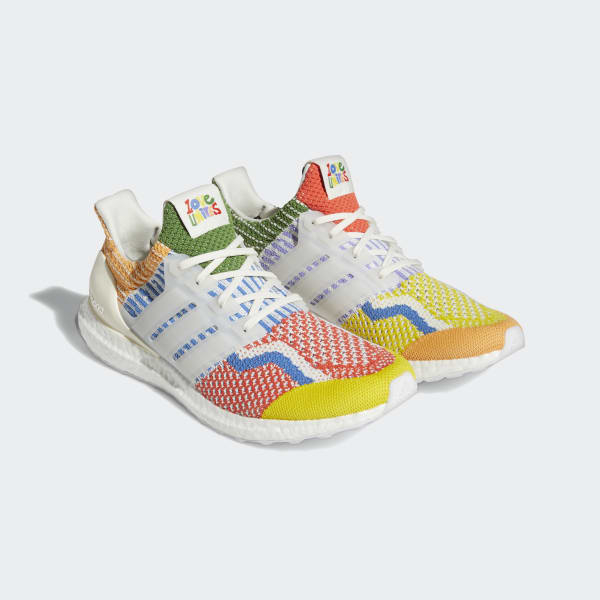 White Ultraboost 5.0 DNA Pride Shoes