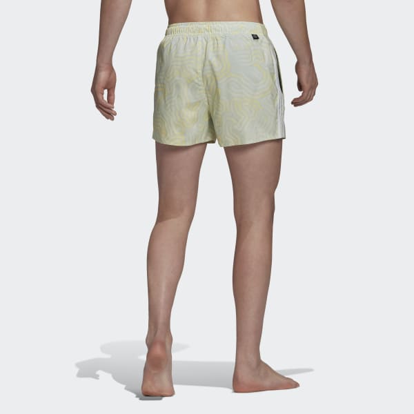 Verde Very Short Length Colour Maze CLX Swim Shorts BW550